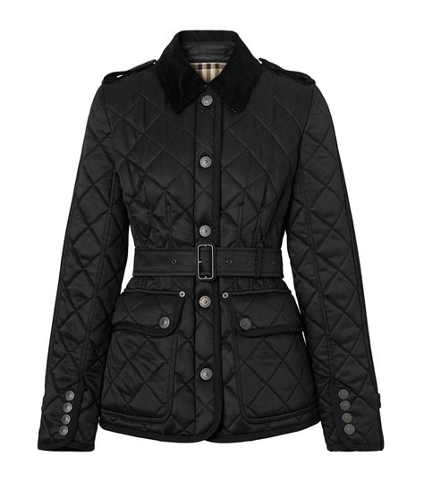 burberry quilted diamond jacket|Burberry diamond quilted jacket women's.